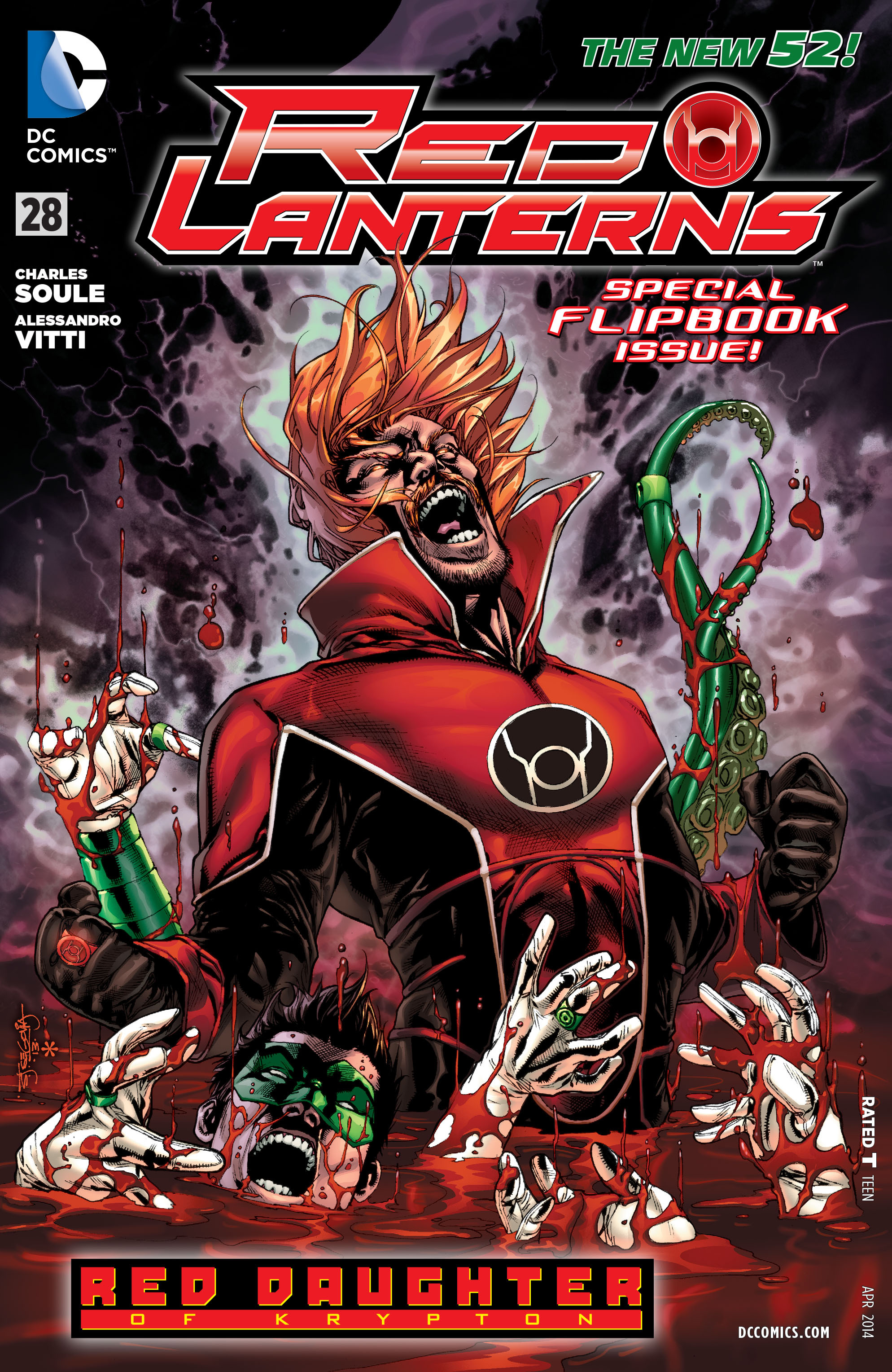 Red Lanterns Vol 1 28 Dc Comics Database 