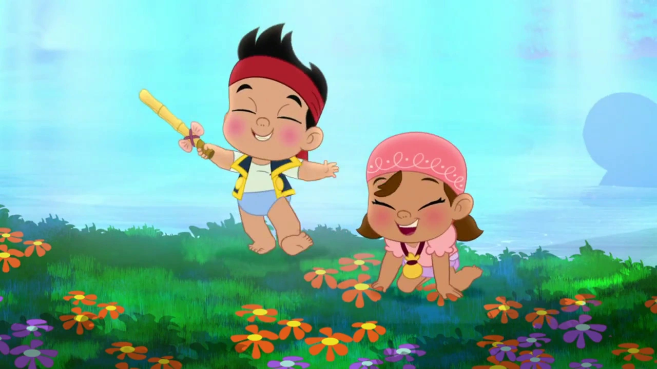 Image - Jake&Izzy-Pirate-Sitting Pirates.png - Jake and the Never Land