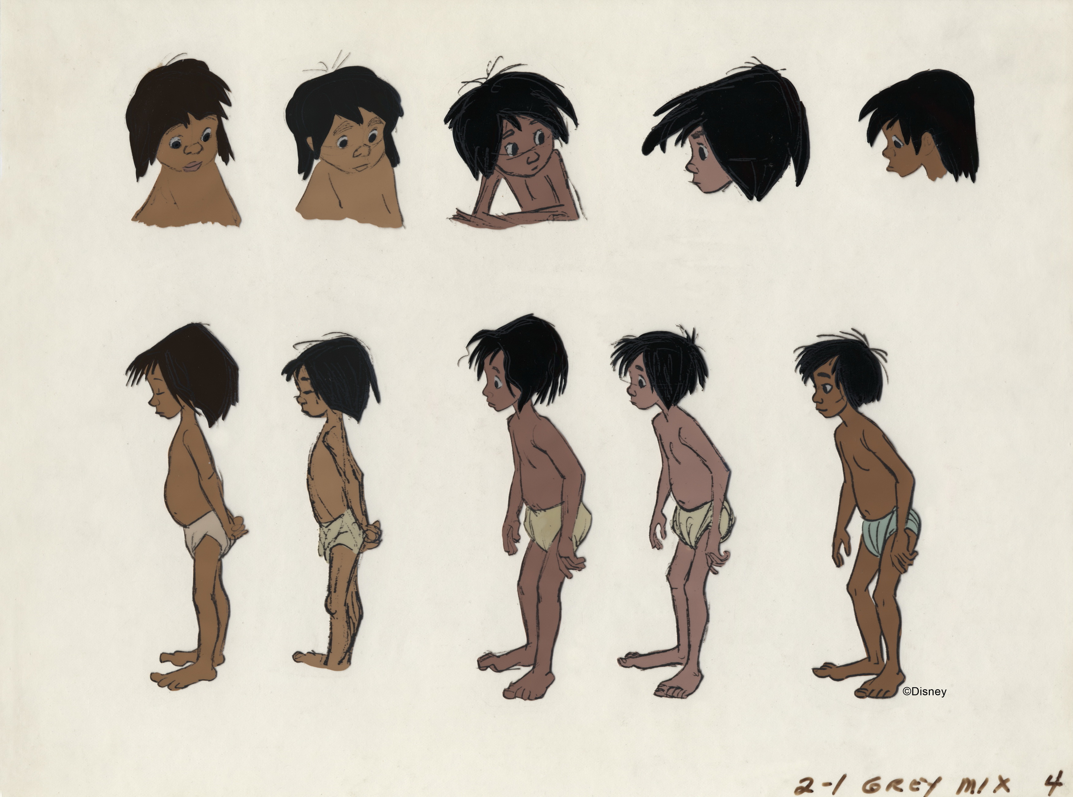 Image Mowgli Concept Art Disneywiki