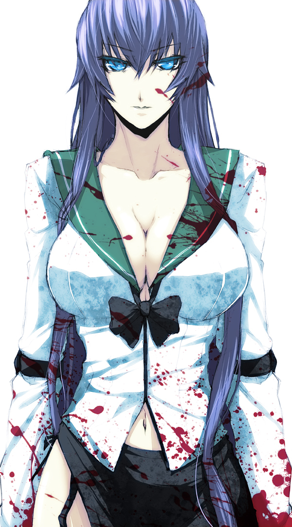 Ranking on Sexiest Girls in Highschool of the Dead : r