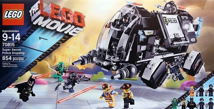 70815 Super Secret Police Dropship - Brickipedia, the LEGO Wiki