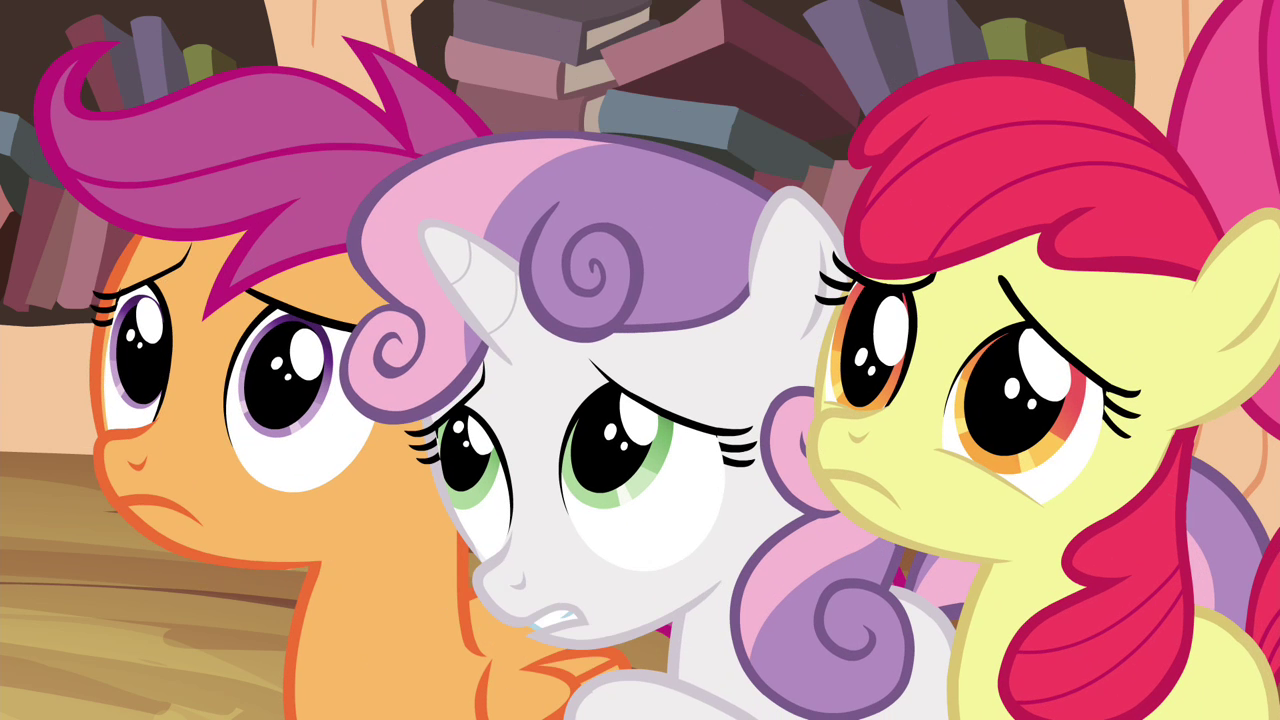 Image - Cmc Feeling Guilty S4e15.png - My Little Pony Friendship Is 