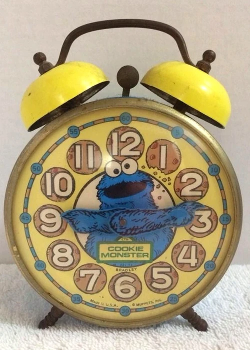 Sesame Street alarm clocks (Bradley Time) Muppet Wiki Wikia