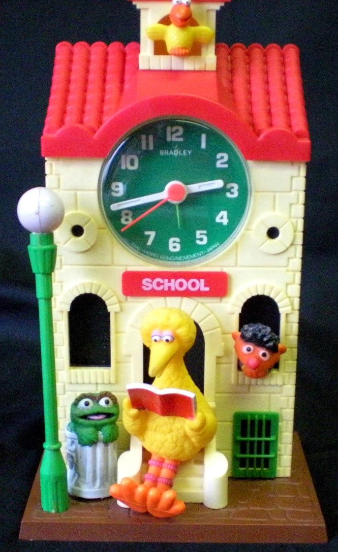 Sesame Street alarm clocks (Bradley Time) Muppet Wiki