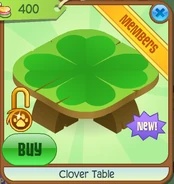 Clover table998