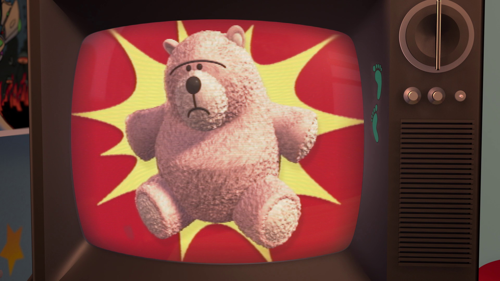 teddy bear from toy story 4