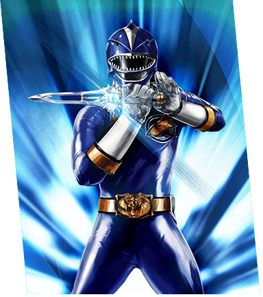 power rangers blue samurai