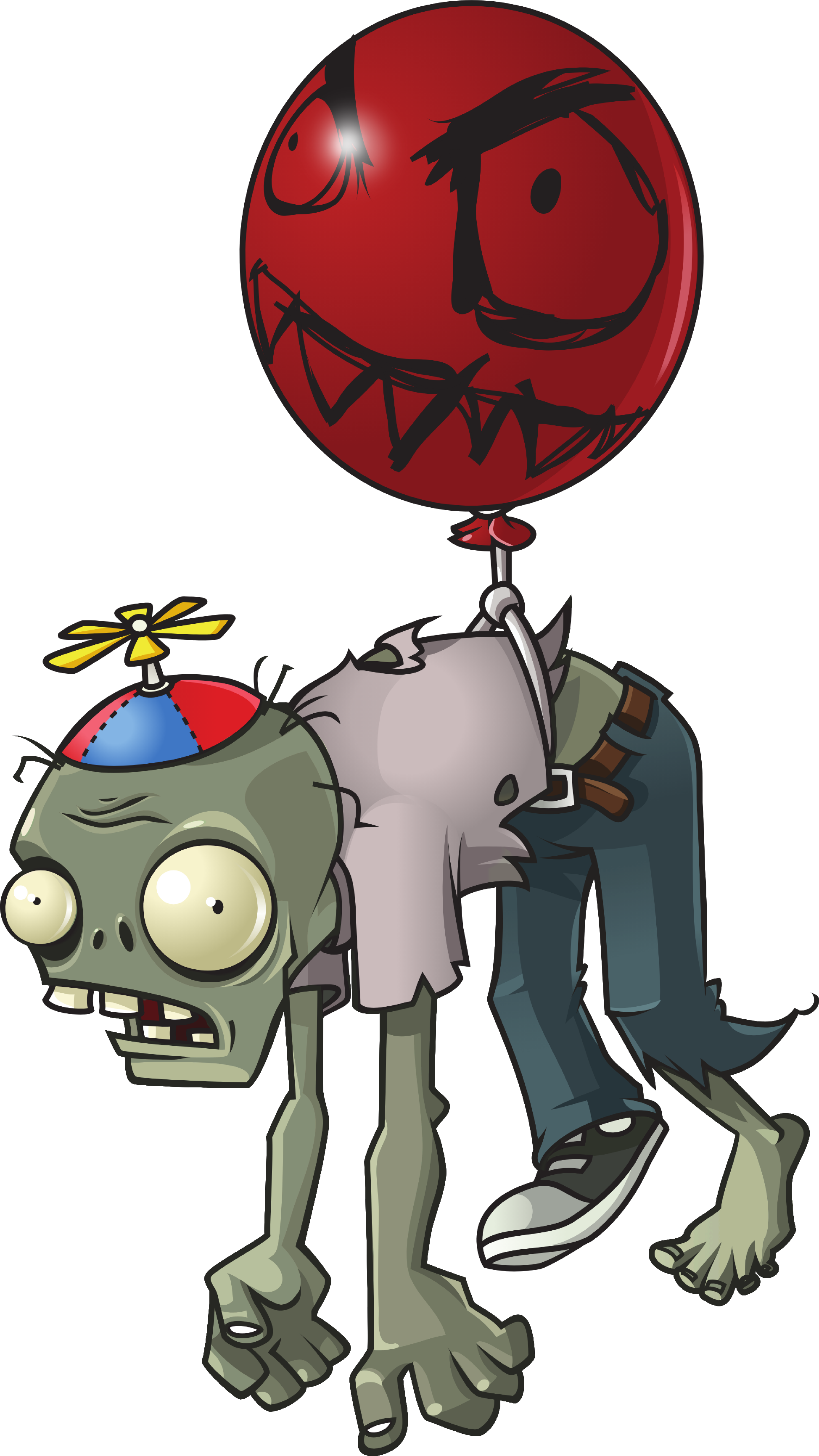 Image BalloonZombieHD.png Plants vs. Zombies Wiki, the free Plants
