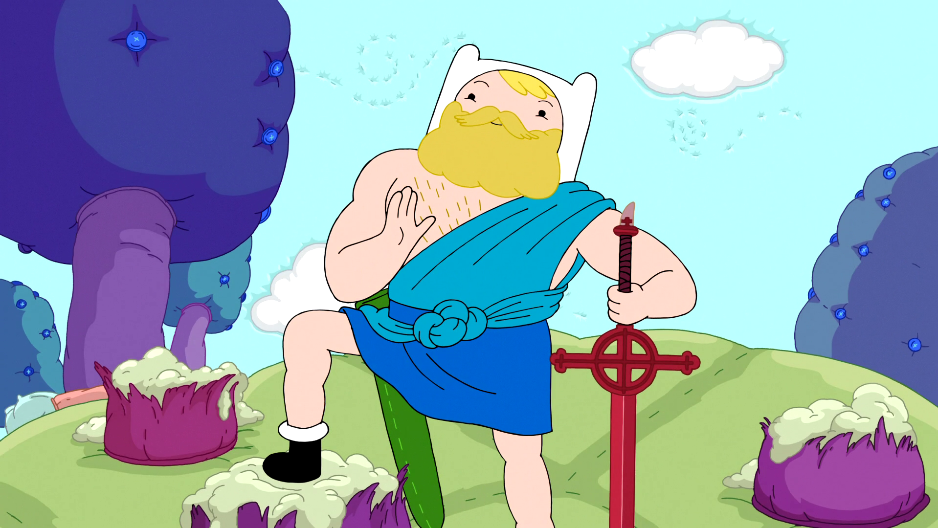 Image S5e16 Adult Finn Png The Adventure Time Wiki Mathematical