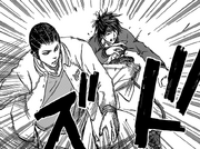 Haizaki kicks Himuro