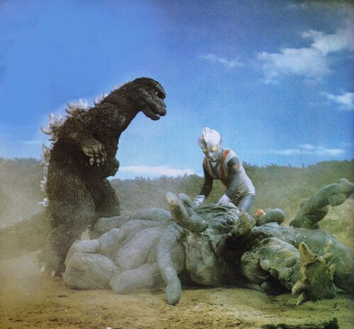godzilla and zone fighter