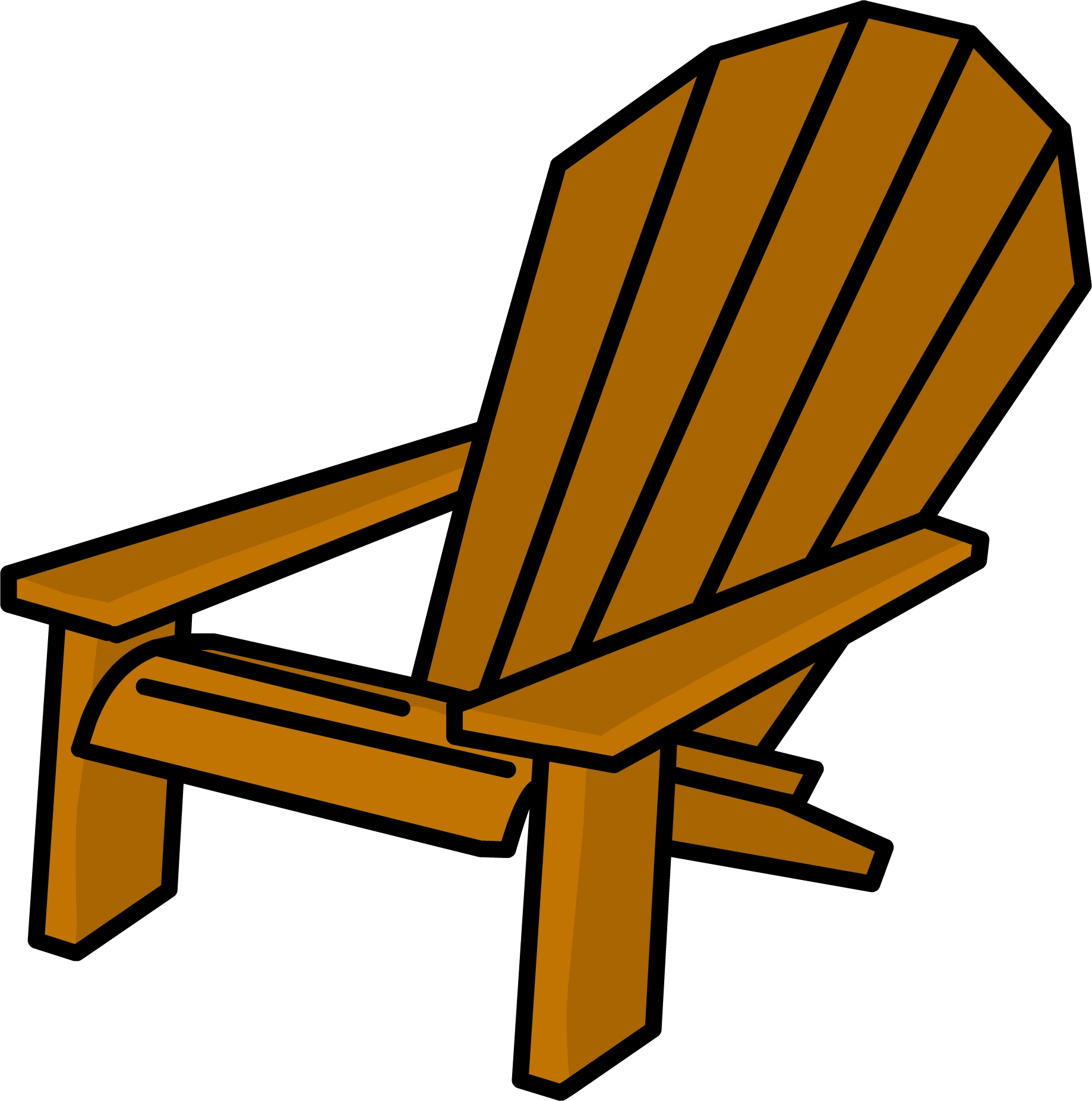 Image - Lounging Deck Chair.PNG - Club Penguin Wiki - The free
