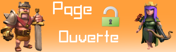 Page ouvert