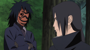 Tobi talks to Itachi