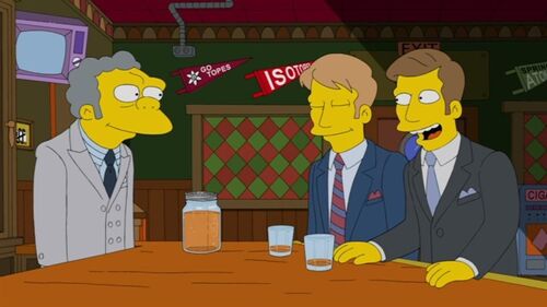 the simpsons whiskey business