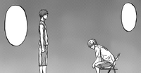 Kuroko questions GoM