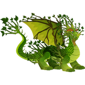Dragón Bosque Frondoso Fase 3