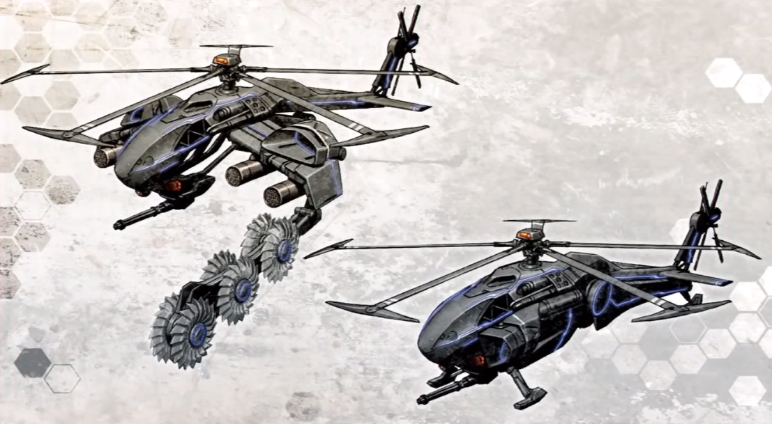 Image - Helicopter Drone Concept Art.png - Platinum Games Wiki