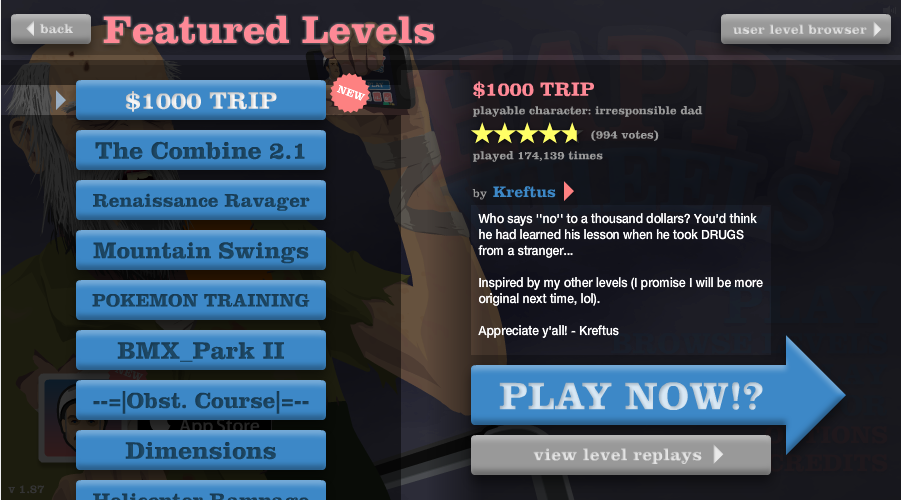 to be the best levels in happy wheels these levels usually have large ...
