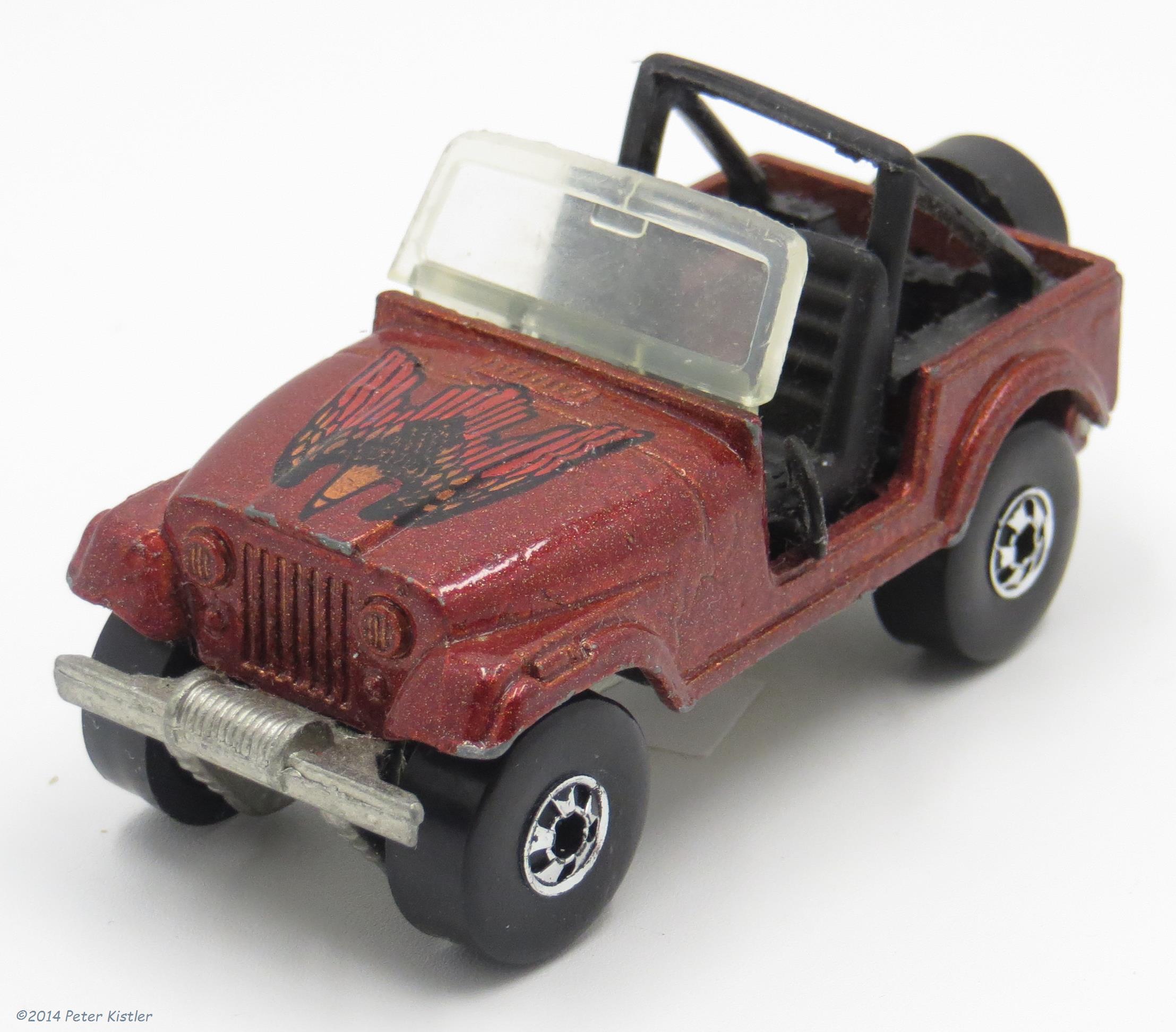 hot wheels 1981 jeep cj7