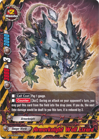 Werewolf D-CBT/0077EN COMMON Danger World Future Card Buddyfight Armorknight 