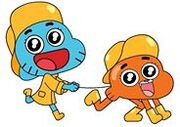 Gumball e darwin