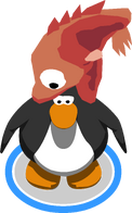 A Penguin Wearing A Mullet