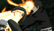 Naruto le da un cabezazo a Obito
