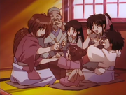 KenshinAndTheOthersEating