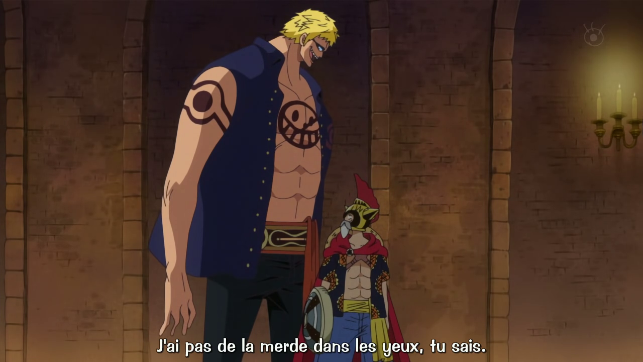 rencontre luffy garp