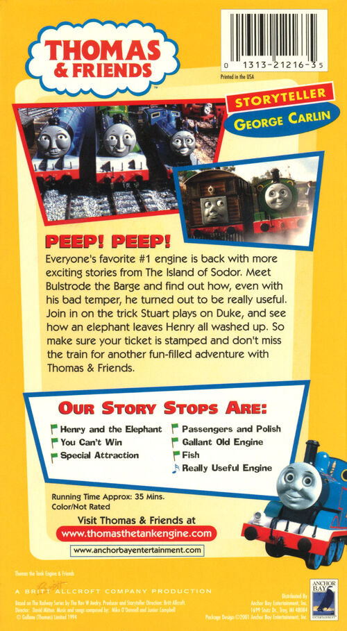 Image Gallantoldengineandotherthomasadventures2001vhsbackcover Thomas The Tank Engine Wikia