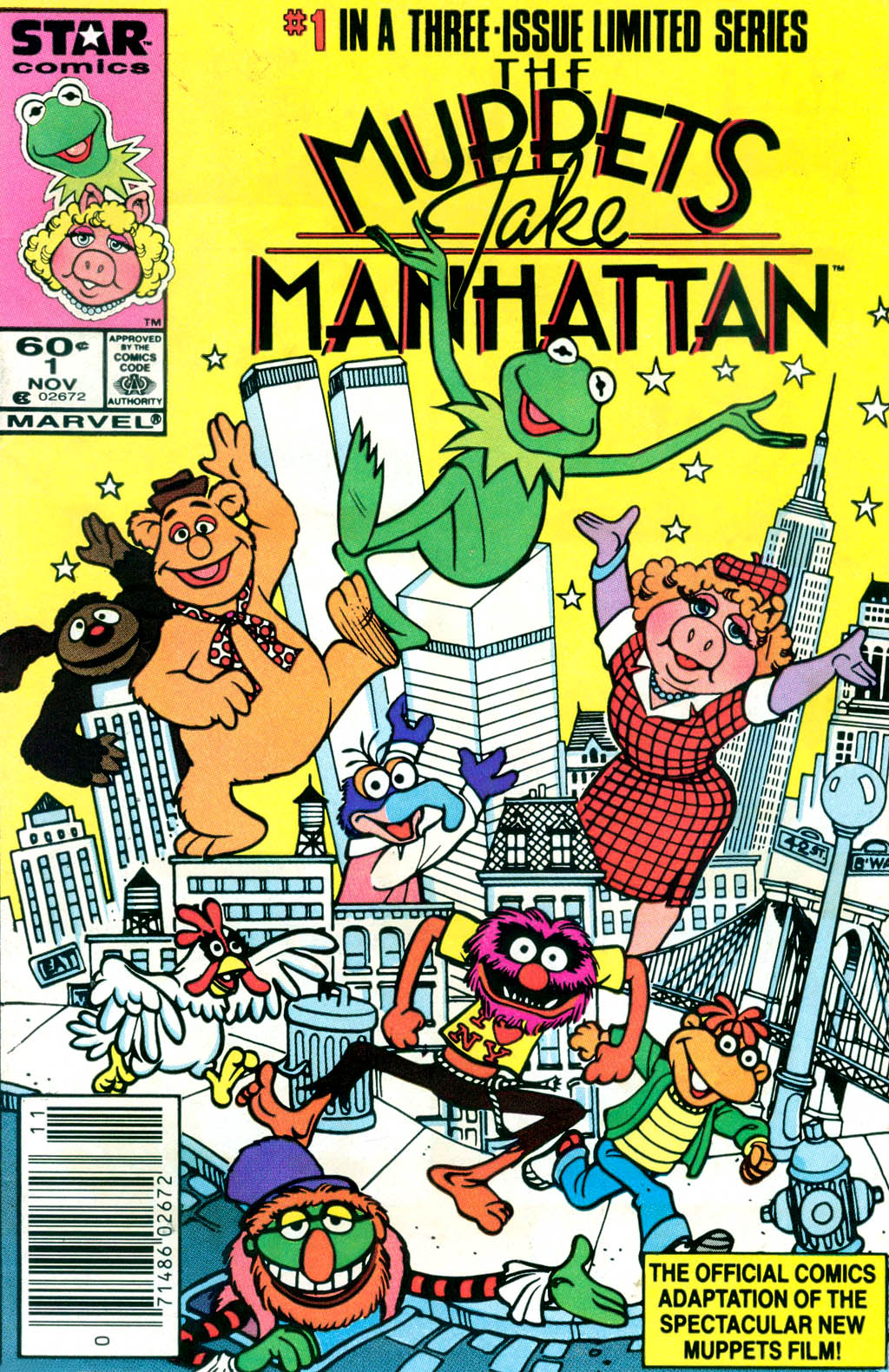 Muppets Take Manhattan Vol 1 1 Marvel Comics Database