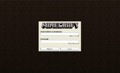 Login screen