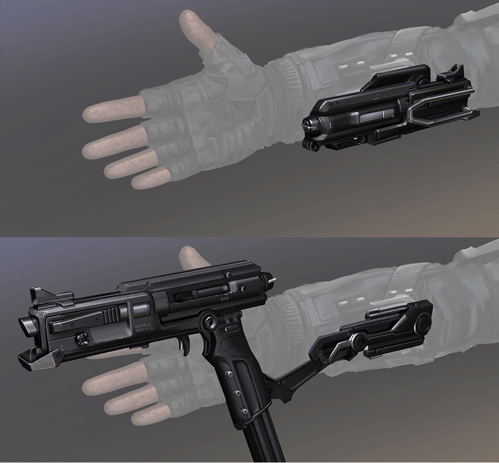wrist nerf gun