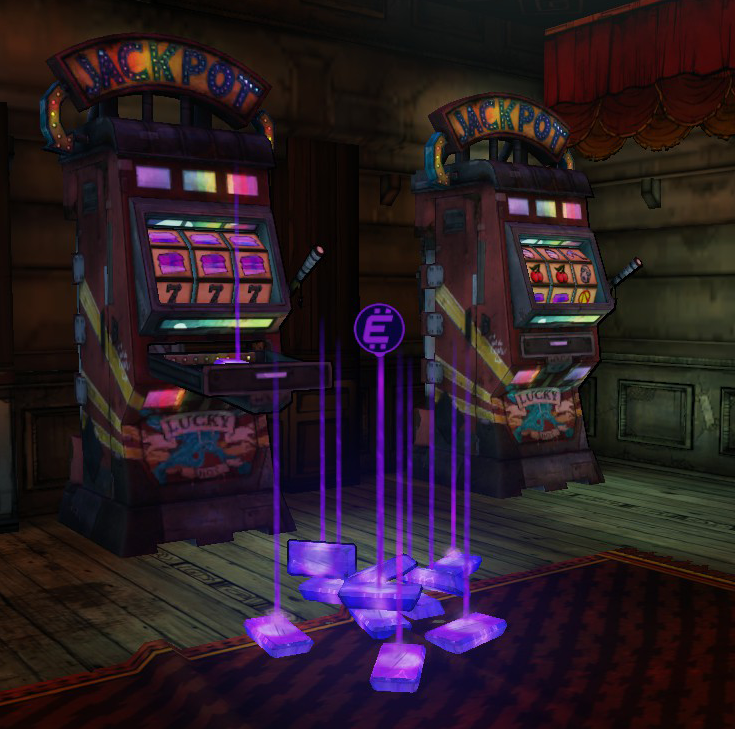 borderlands 2 legendary slot machine chance