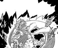 Natsu's soul being absorbed