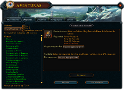 Aventuras - Misiones