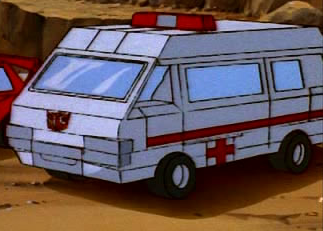 ratchet autobot ambulance