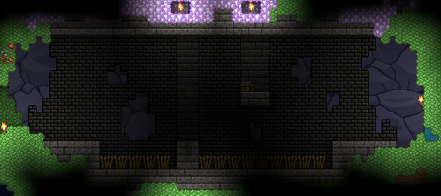 пещера из Starbound
