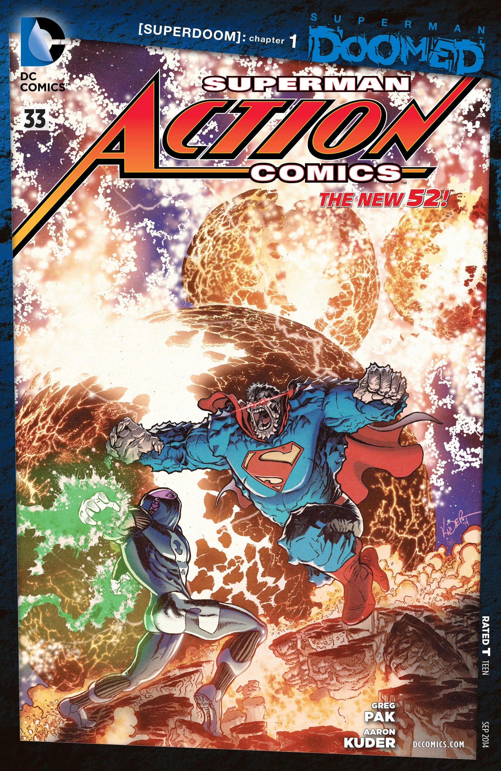 Action Comics Vol 2 33 DC Comics Database