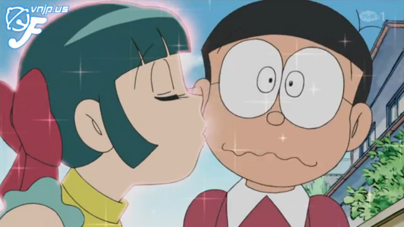Image Roboko kisses Nobita.png Doraemon Wiki