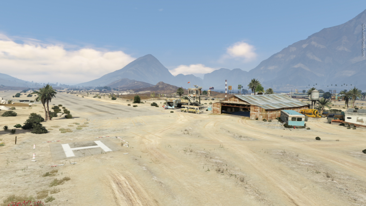 Gta V Sandy Shores Airfield Sandy Shores Airfield - GTA Wiki - Wikia