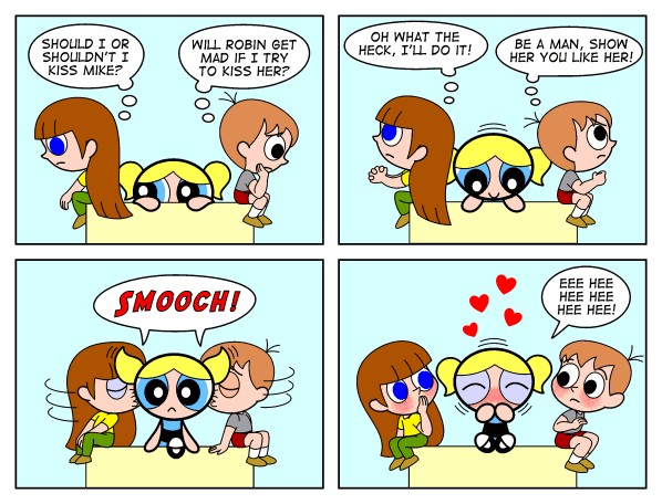 Image Kiss By Proxy The Powerpuff Girls Action Time Wiki