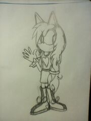 Melissa the hedgehog(Redesign)