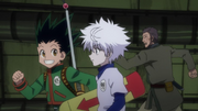 Gon conoce a Killua