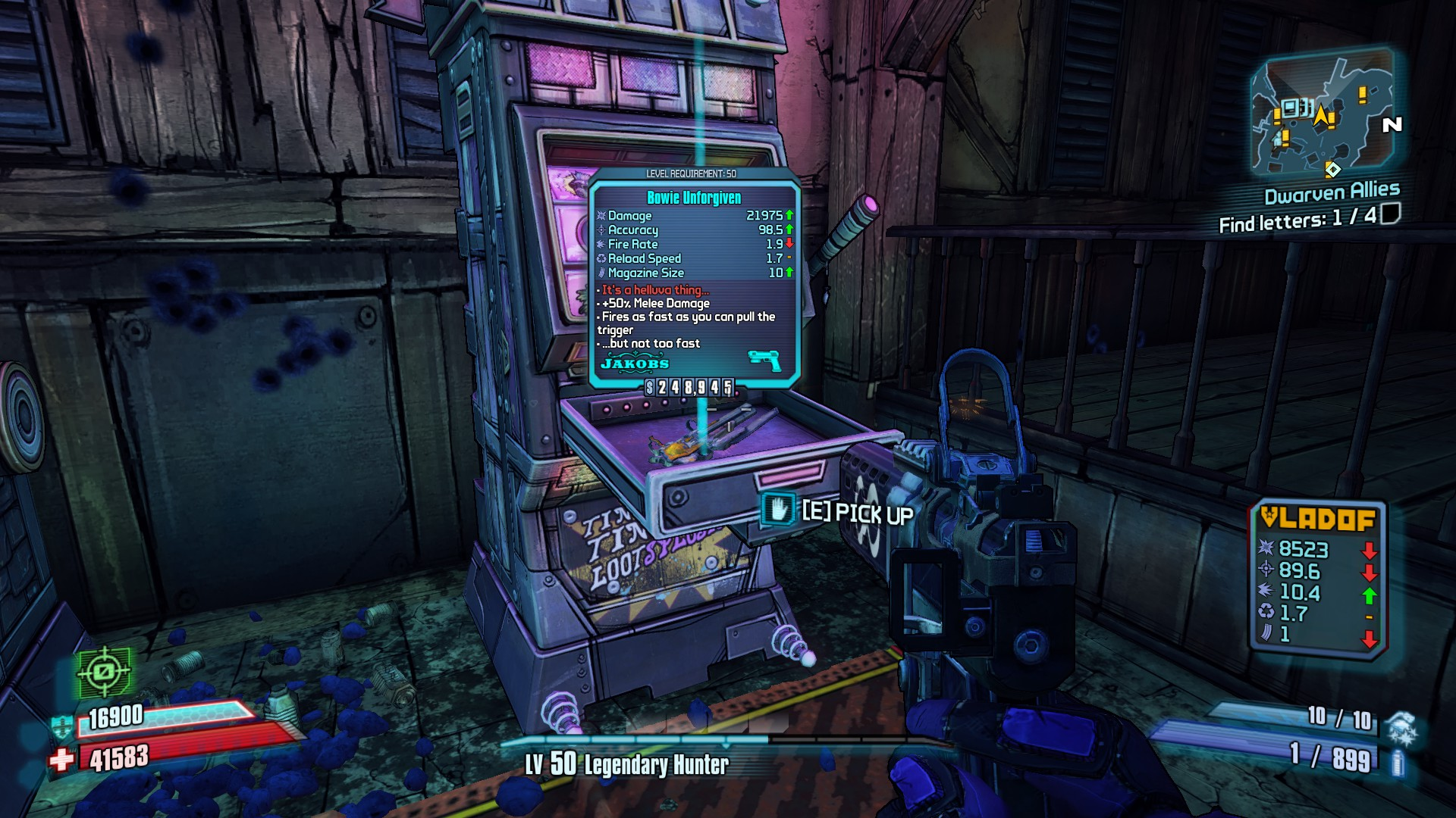 Borderlands 2 Legendary Slot Machine