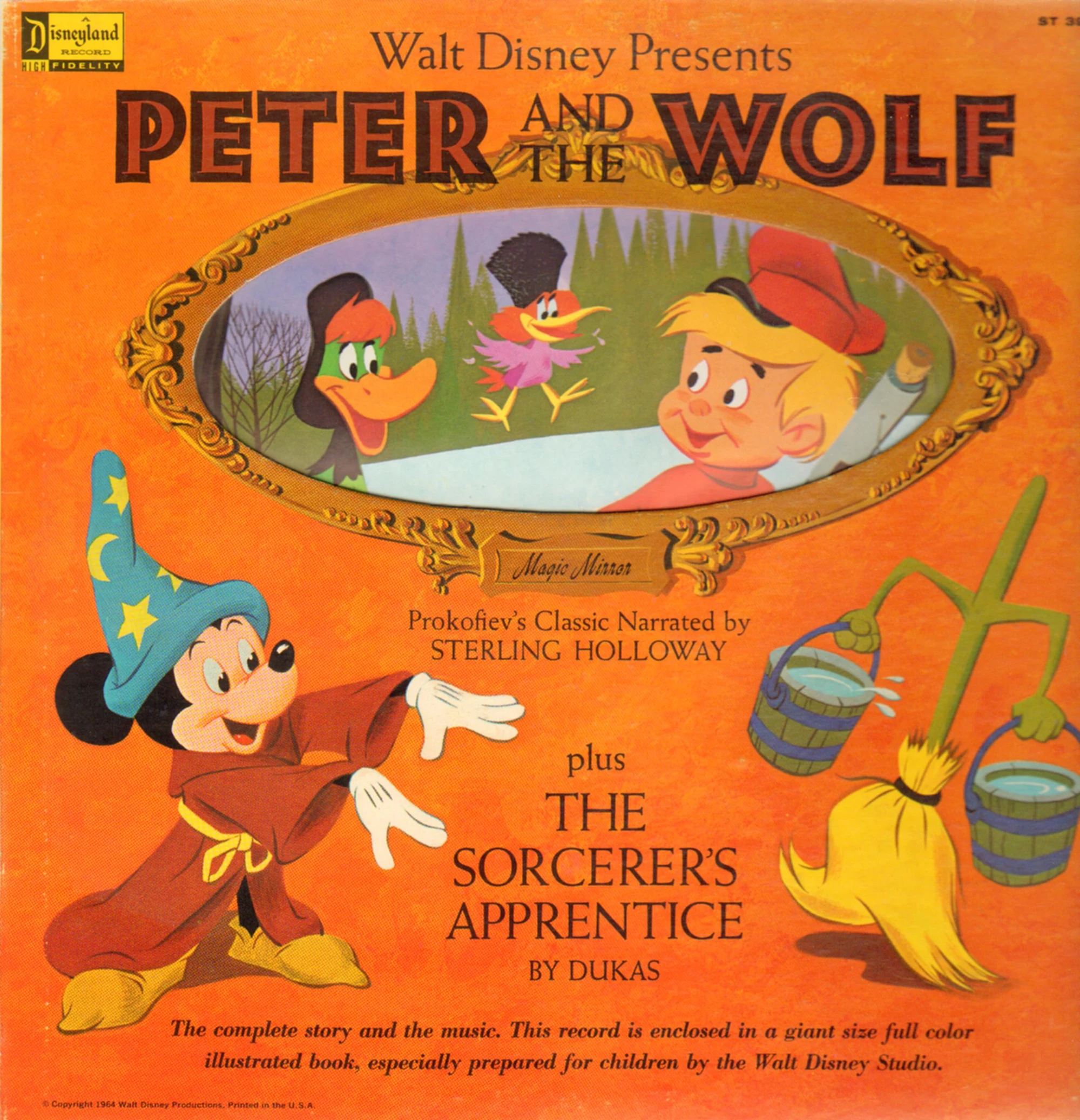 Walt Disney Presents Peter and the Wolf (plus The Sorcerer's Apprentice