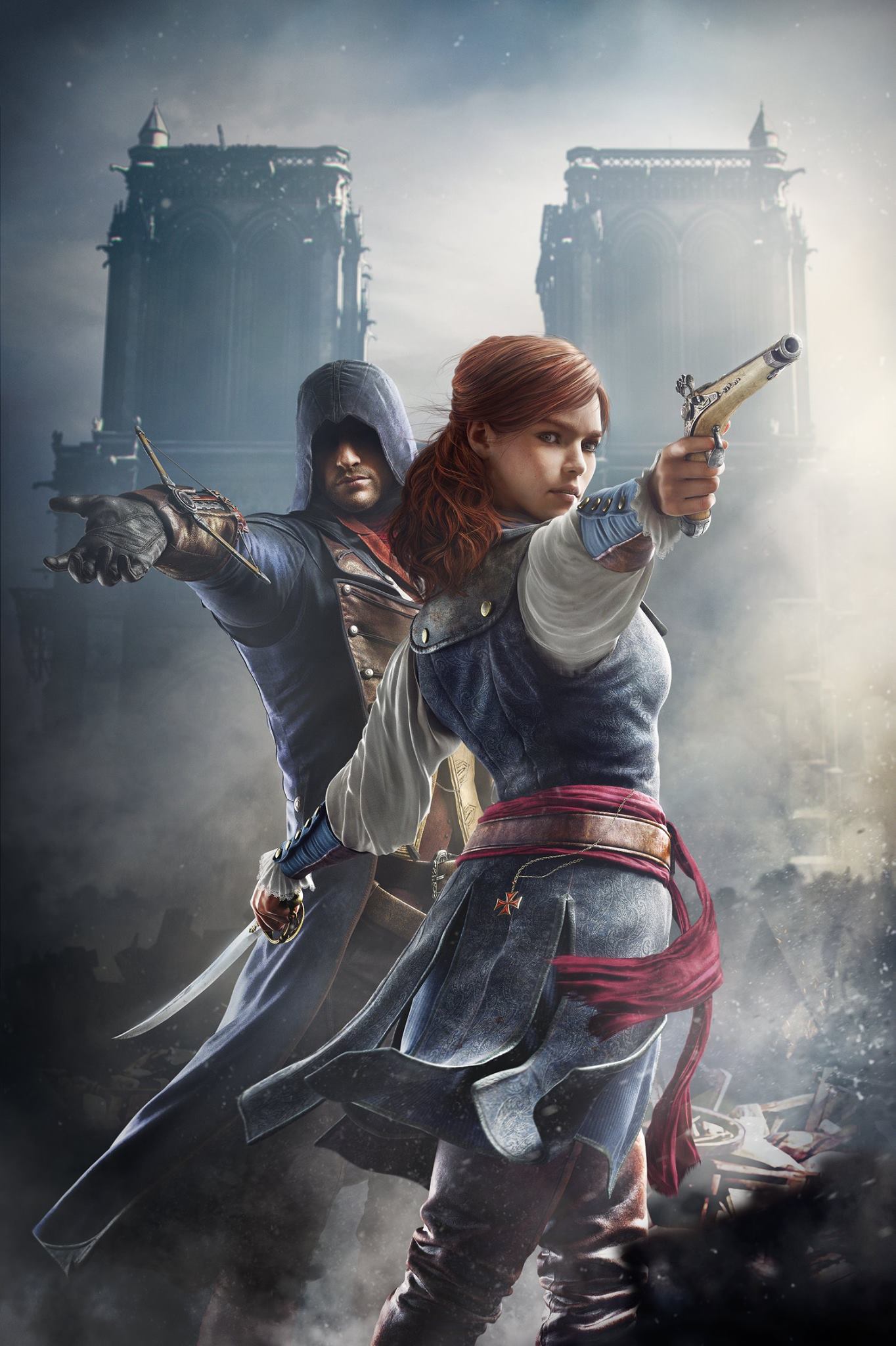 Image - Arno and Elise - Unity Promotional Art.jpg - Assassin's Creed ...