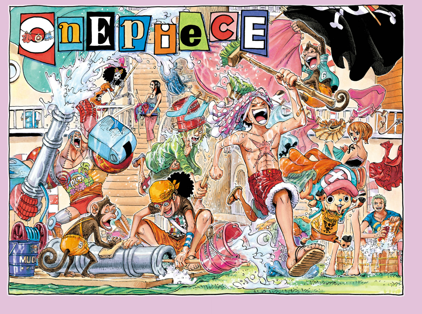 Chapter 745 The One Piece Wiki Manga Anime Pirates Marines Treasure Devil Fruits And More 