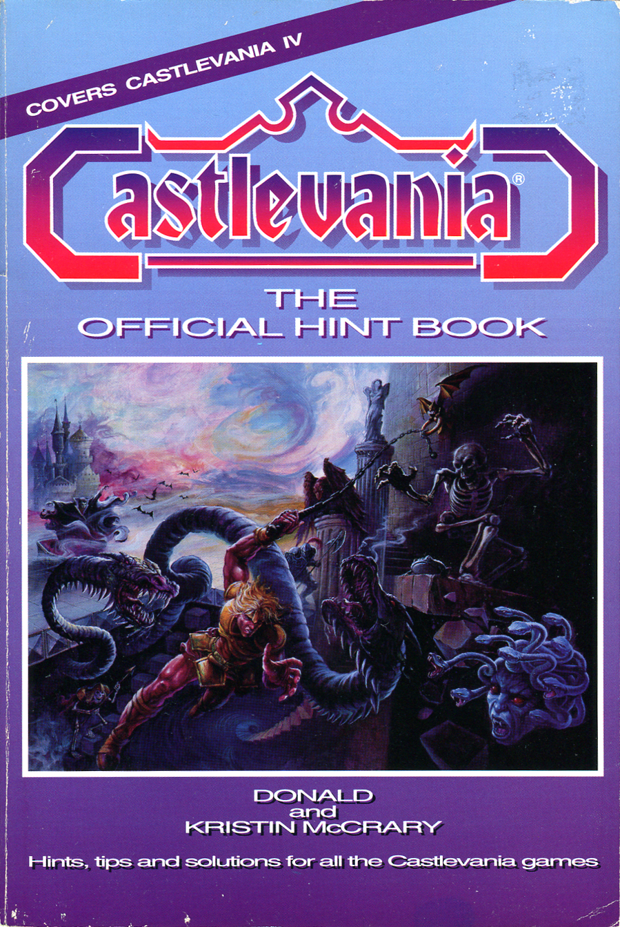 Castlevania: The Official Hint Book - Covers Castlevania I, II, III, the Adventure, Belmont's Revenge and Super Castlevania IV